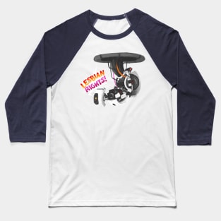 GLaDOS Says Lesbian Rights Baseball T-Shirt